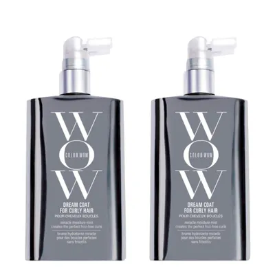 Color Wow Dream Coat Spray For Curly Hair 200ml Duo Bundle