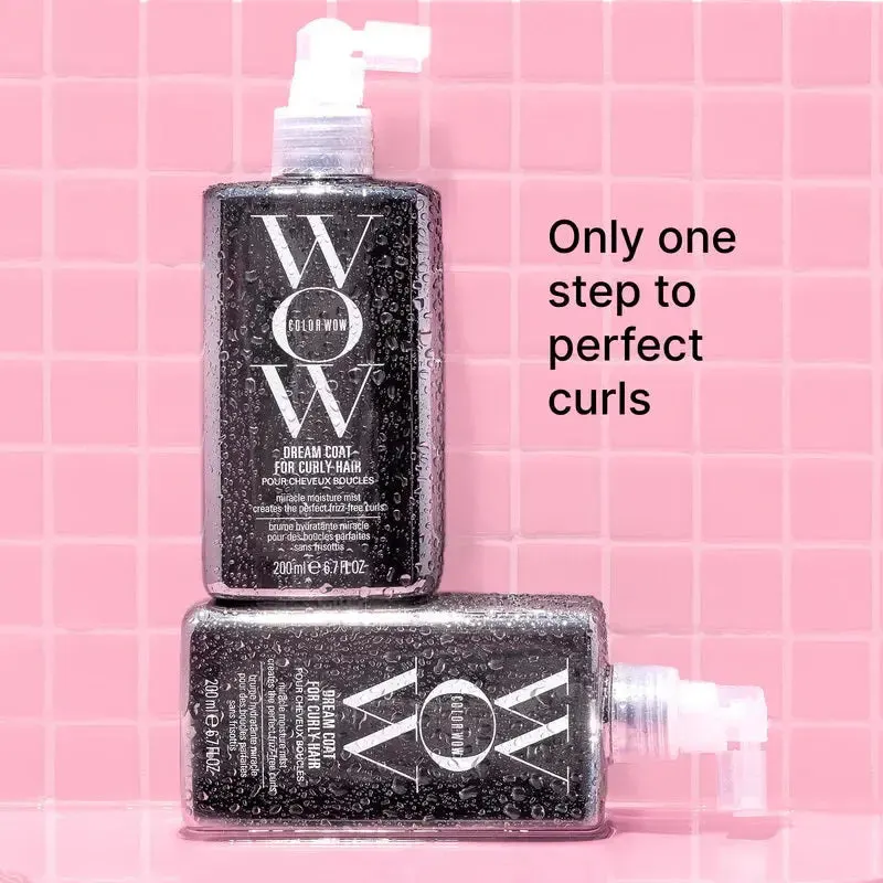 Color Wow Dream Coat Spray For Curly Hair 200ml Duo Bundle, view 4