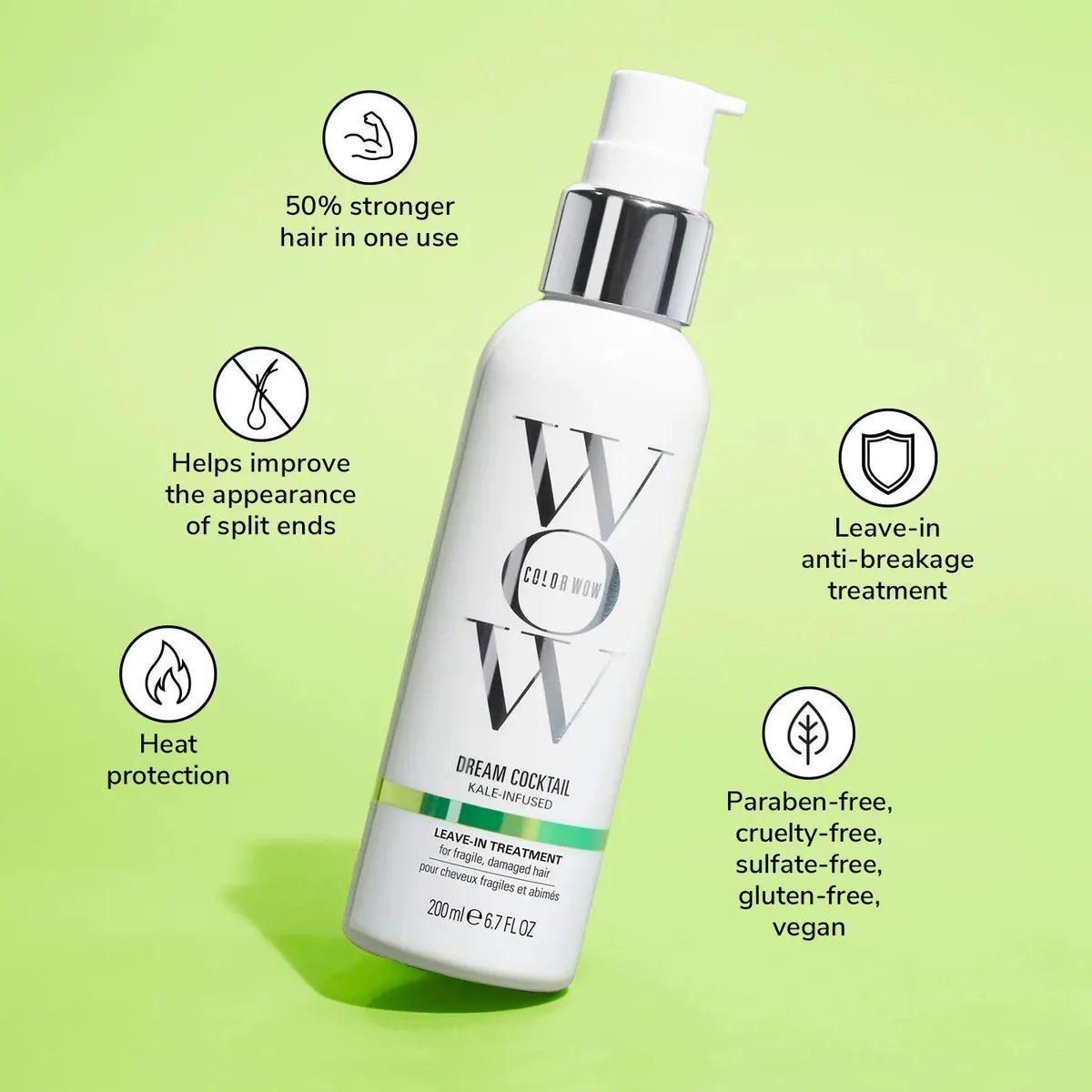 Color Wow Dream Cocktail Kale-Infused - Repair 200ml, view 2