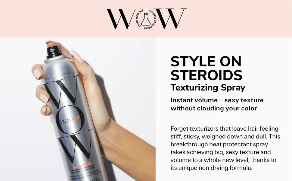 Color Wow Style on Steroids Texture Finishing Spray 262ml, view 3