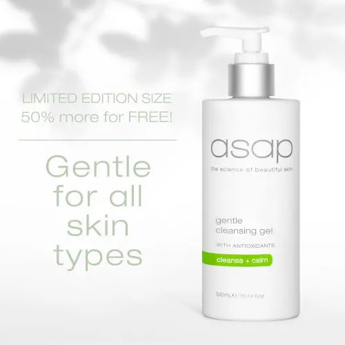 asap Limited Edition Gentle Cleansing Gel 300ml, view 3