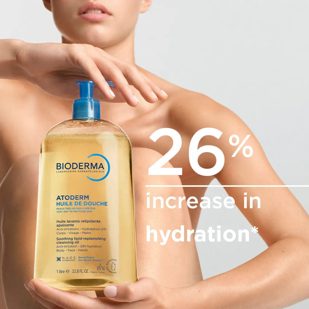 Bioderma Atoderm Shower Oil Ultra-Nourishing Body Wash for Dry Skin 200ml, view 3