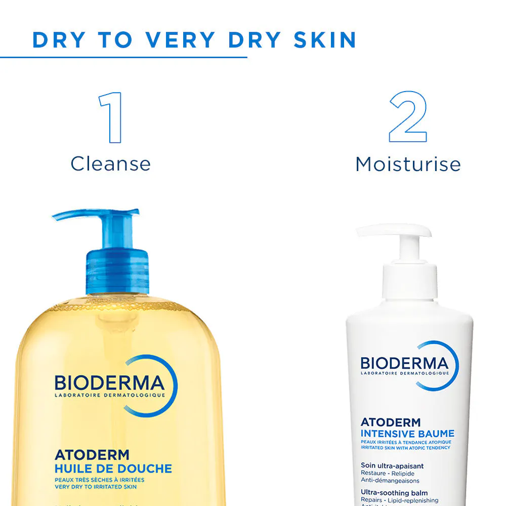 Bioderma Atoderm Shower Oil Ultra-Nourishing Body Wash for Dry Skin 200ml, view 5