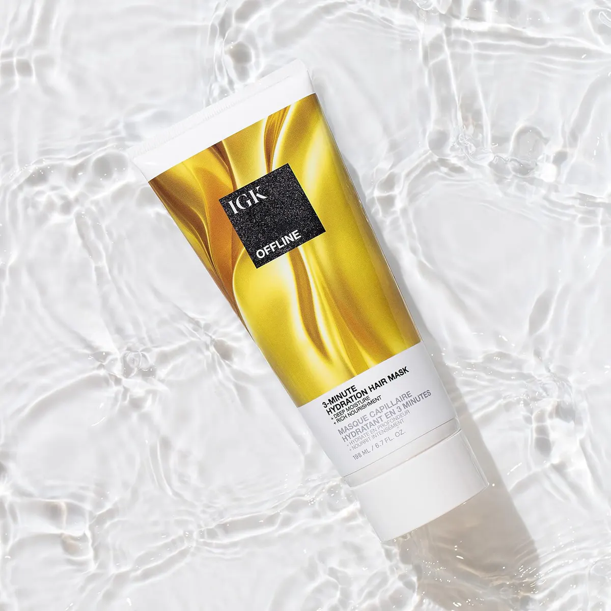 IGK Offline 3-minute Hydration Hair Mask 198ml, view 5