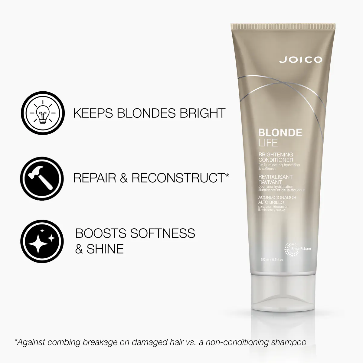 Joico Blonde Life Brightening Conditioner 250ml, view 5