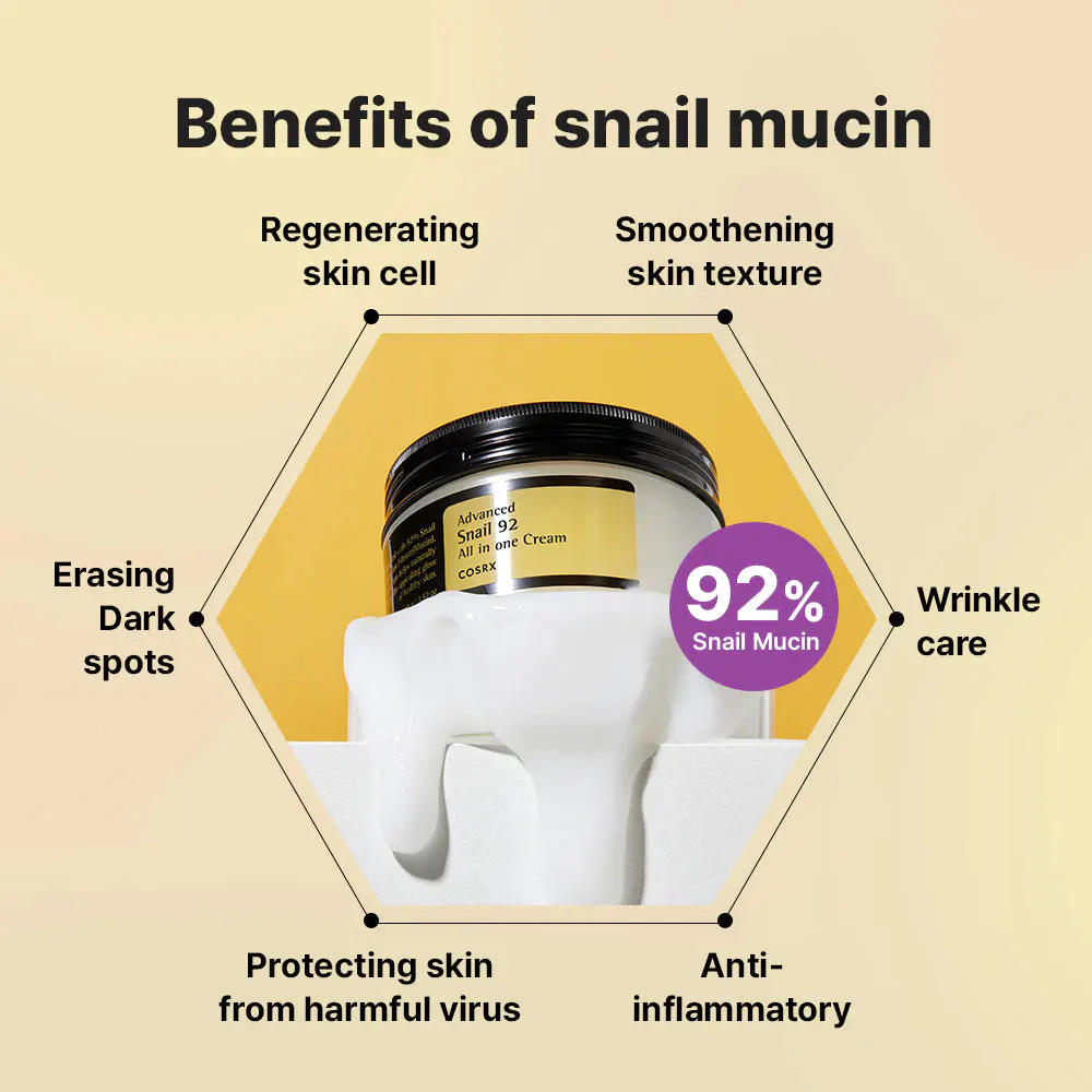 COSRX Advanced Snail 92 All In One Cream 100ml, view 3