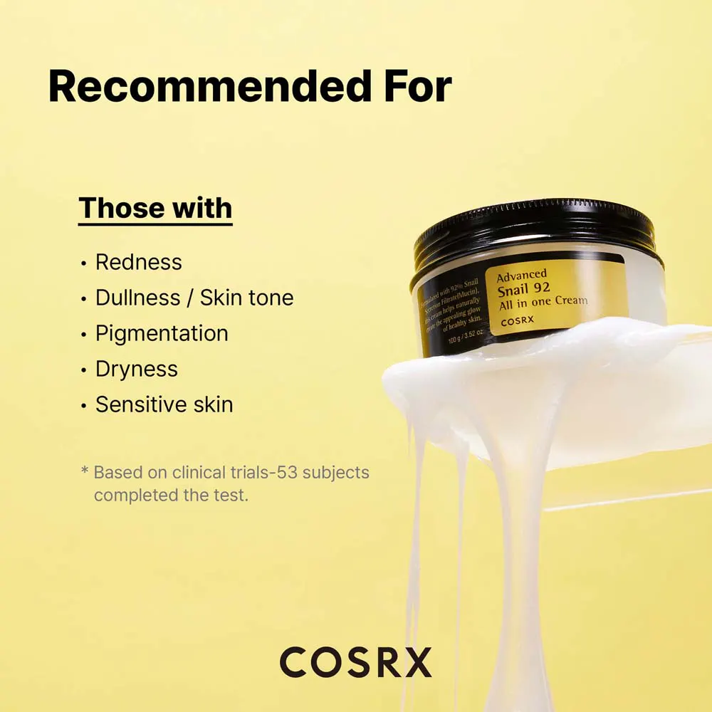 COSRX Advanced Snail 92 All In One Cream 100ml, view 4