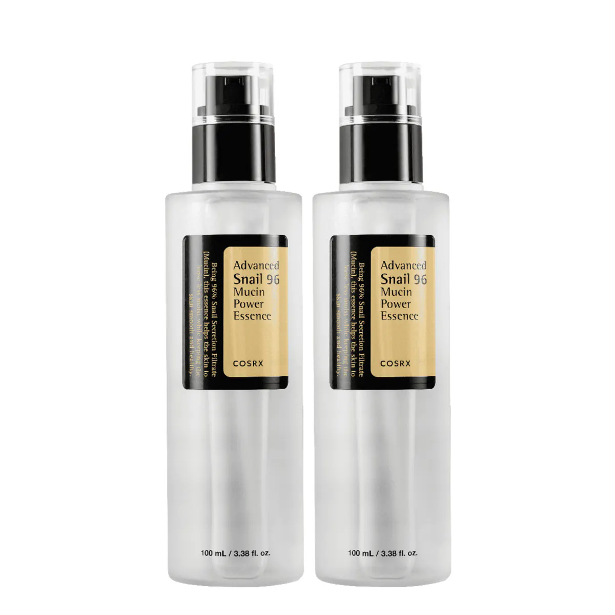COSRX Advanced Snail 96 Mucin Power Essence 100ml Duo Bundle