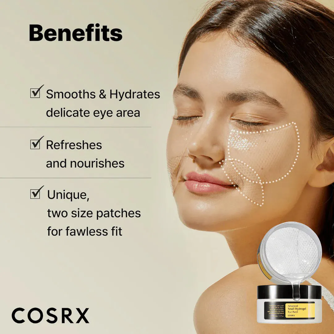 COSRX Advanced Snail Hydrogel Eye Patch - 60 Pieces, view 3