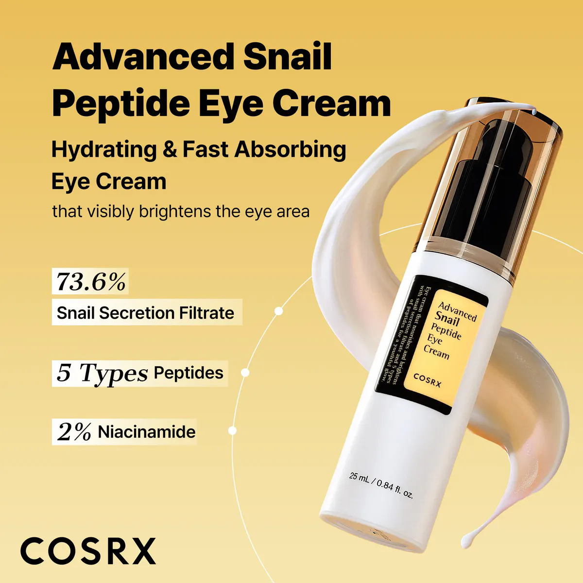 COSRX Advanced Snail Peptide Eye Cream 25ml, view 2