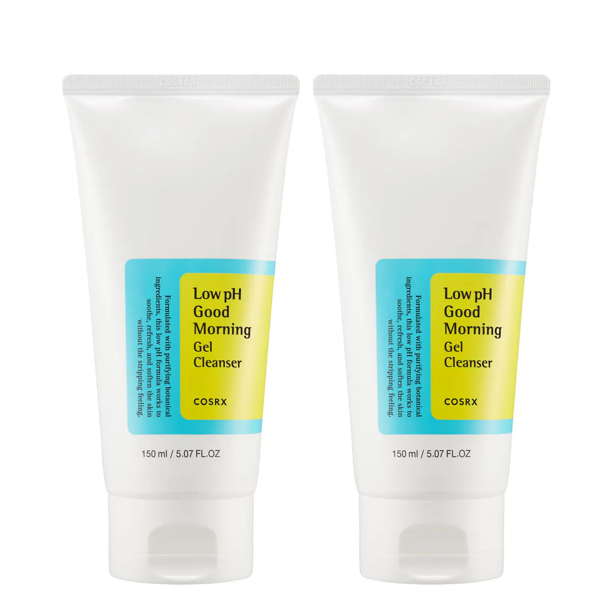 COSRX Low pH Good Morning Gel Cleanser 150ml Duo Bundle, view 2