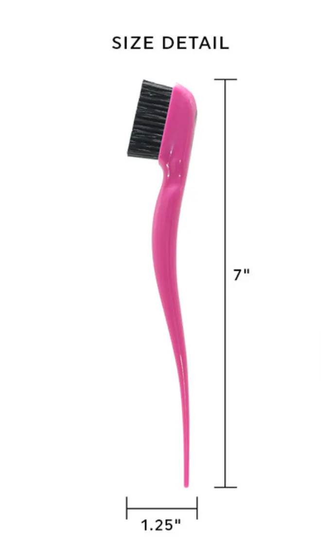 Cricket Amped Up Edges Brush - Pink, view 3