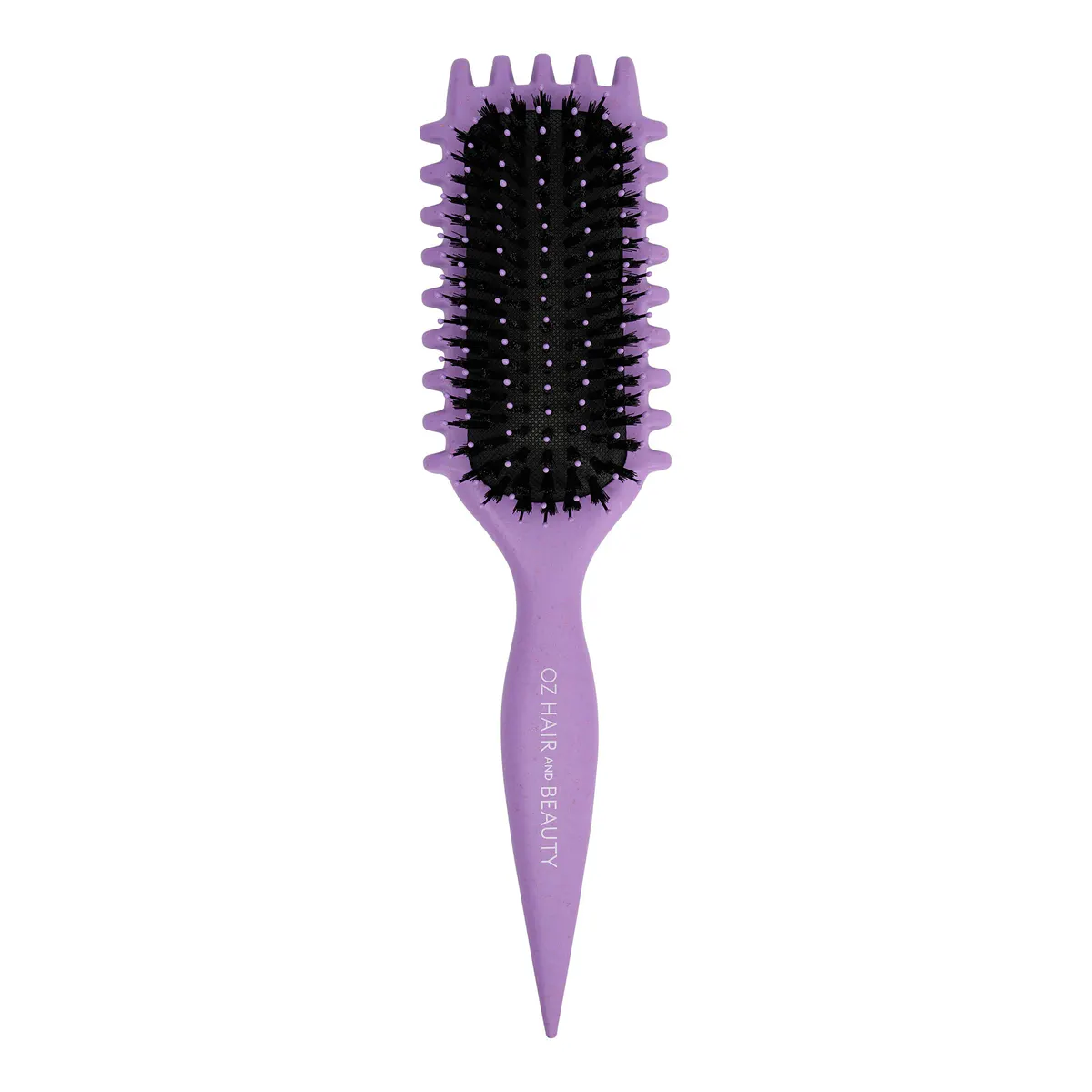 Curl Boss Trio – Curl Defining Brushes & Curl Cream Set - Purple, view 3
