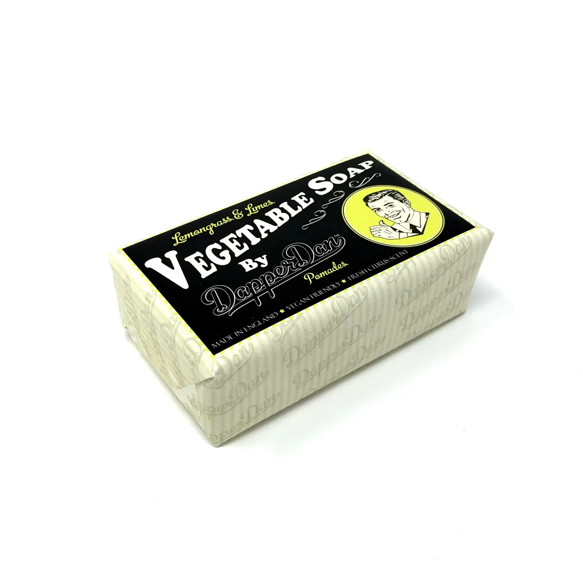 Dapper Dan Lemongrass & Limes Vegetable Soap 200g, view 2
