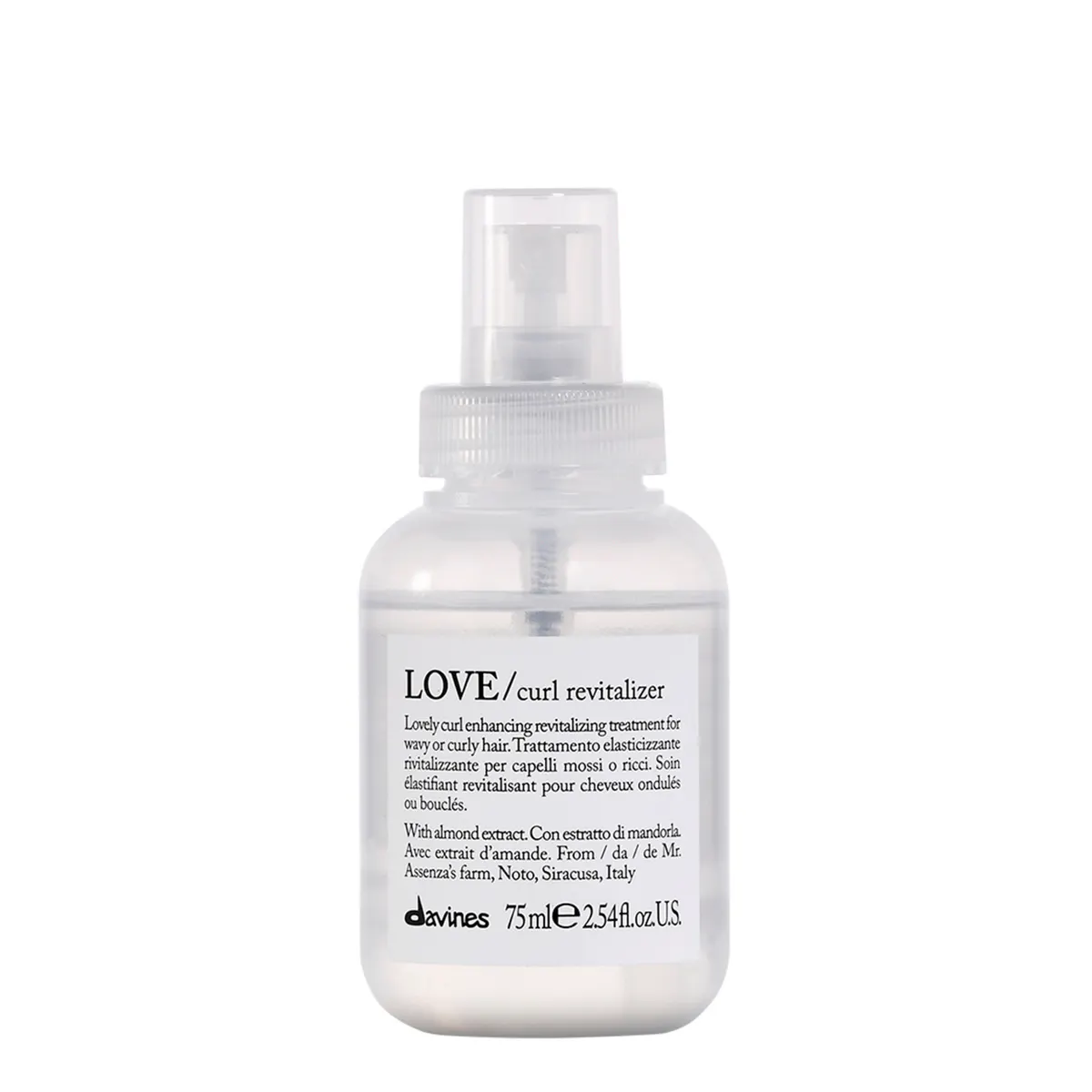 Davines Essentials LOVE Curl Hair Revitaliser 75ml