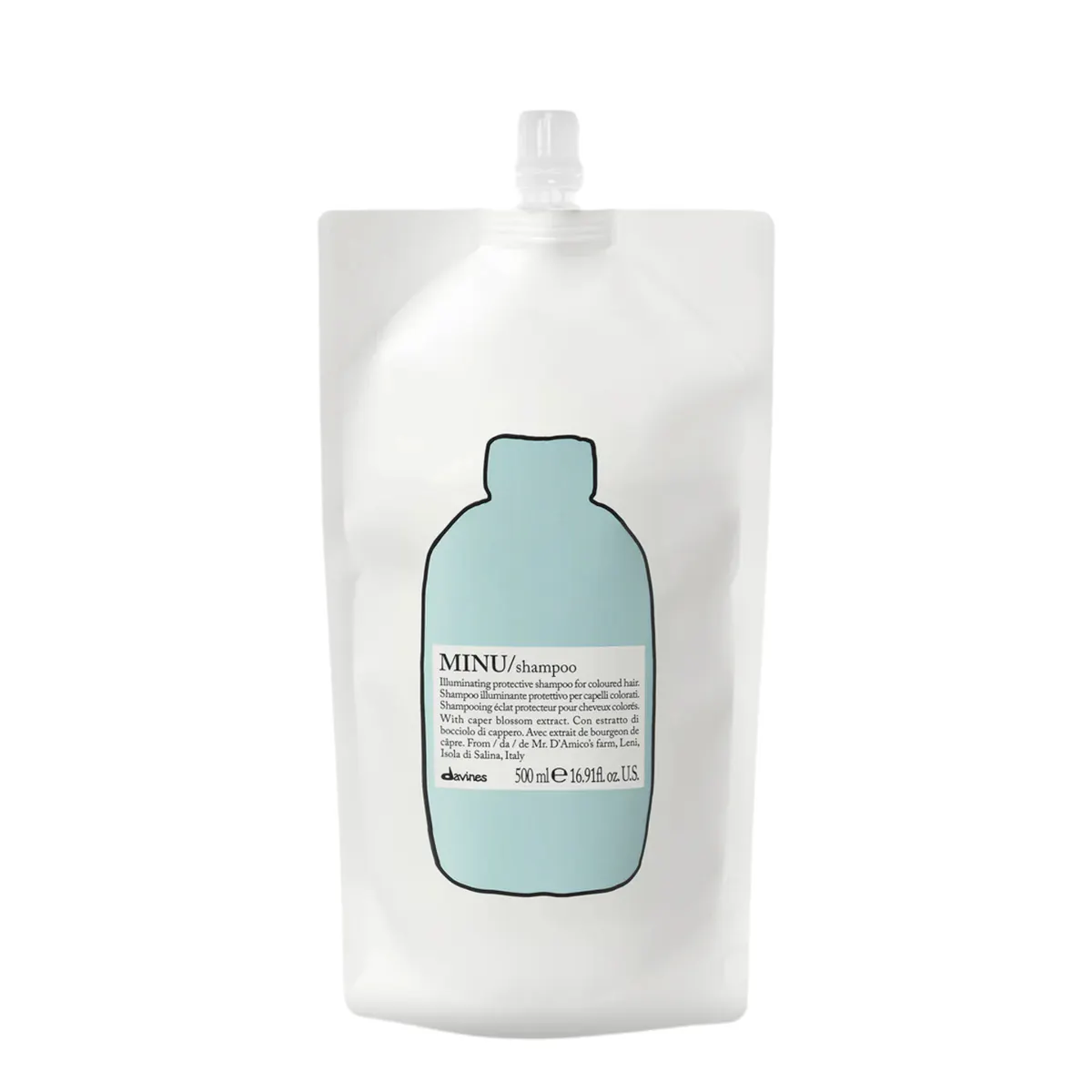 Davines Essentials MINU Shampoo Refill Pouch 500ml