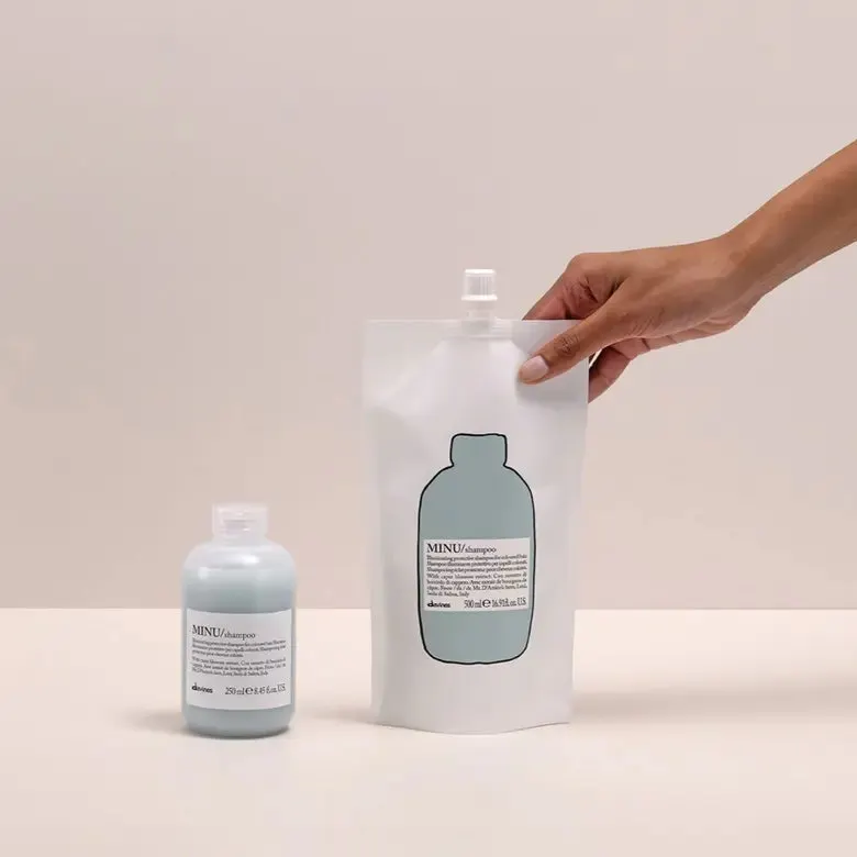 Davines Essentials MINU Shampoo Refill Pouch 500ml, view 2