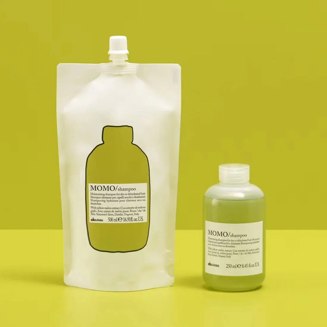 Davines Essentials MOMO Shampoo Refill Pouch 500ml, view 2