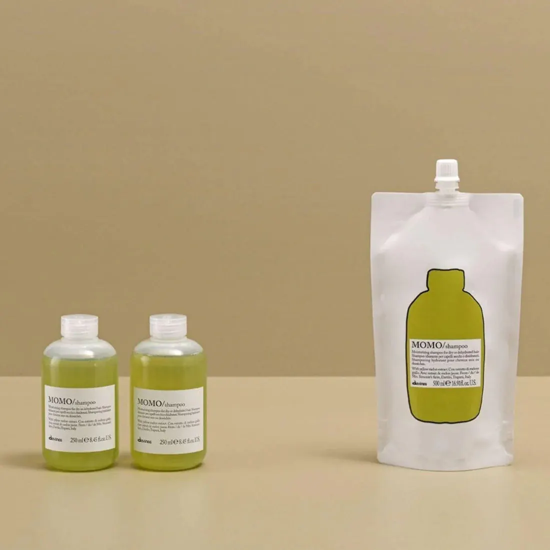 Davines Essentials MOMO Shampoo Refill Pouch 500ml, view 5