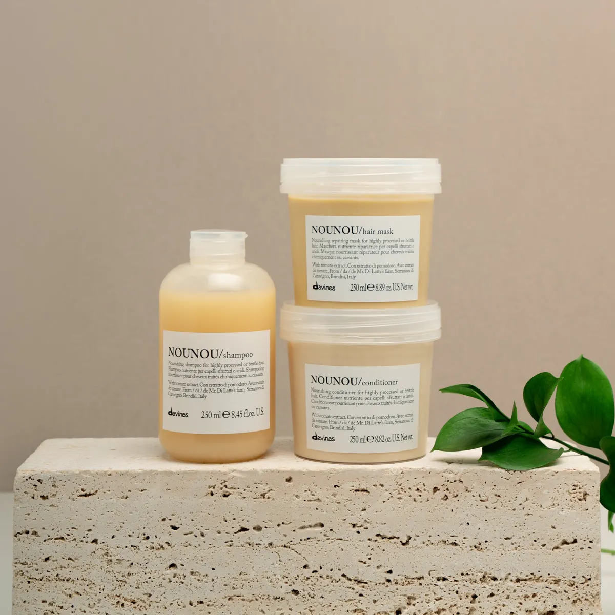 Davines NOUNOU Hair Mask 250ml - Old Packaging, view 5