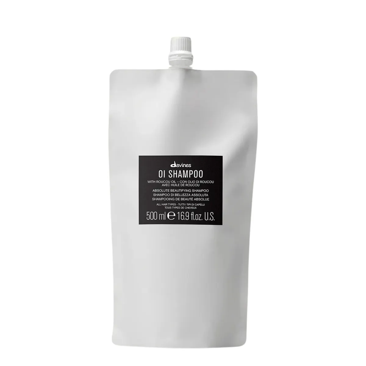 Davines Oi Shampoo Refill Pouch 500ml
