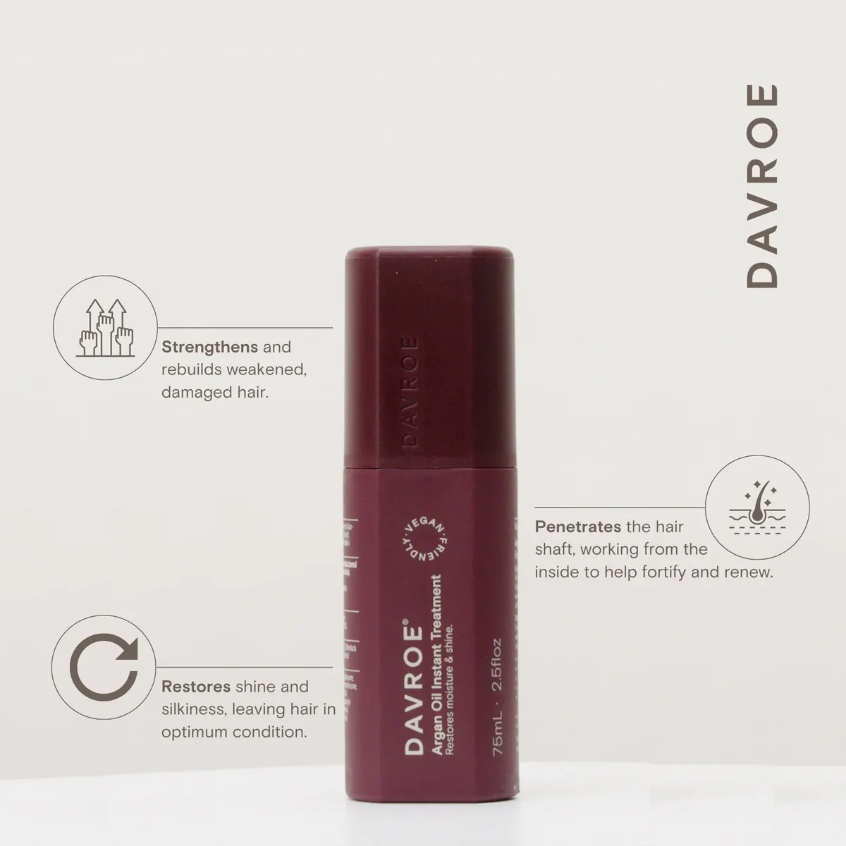 Davroe Argan Oil Instant Treatment 95ml, view 4