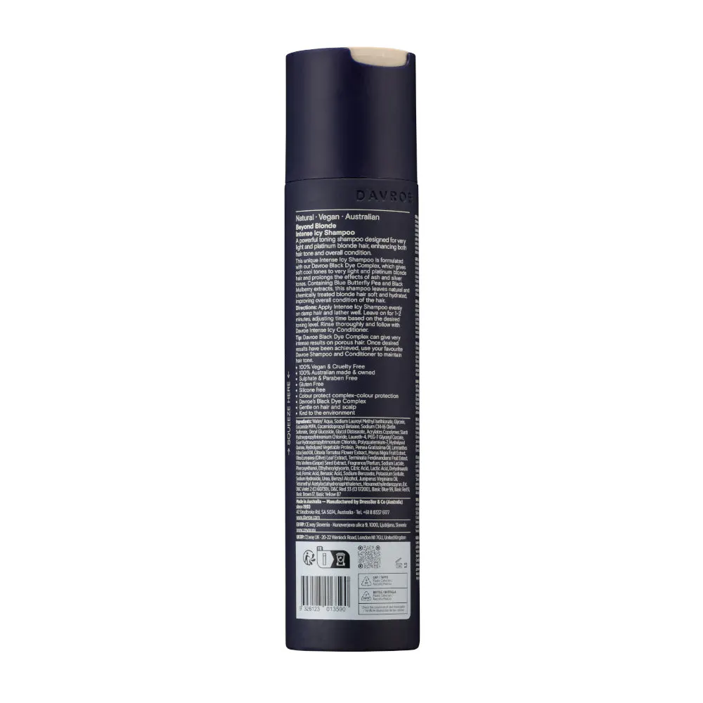 Davroe Beyond Blonde - Intense Icy Shampoo 325ml, view 3