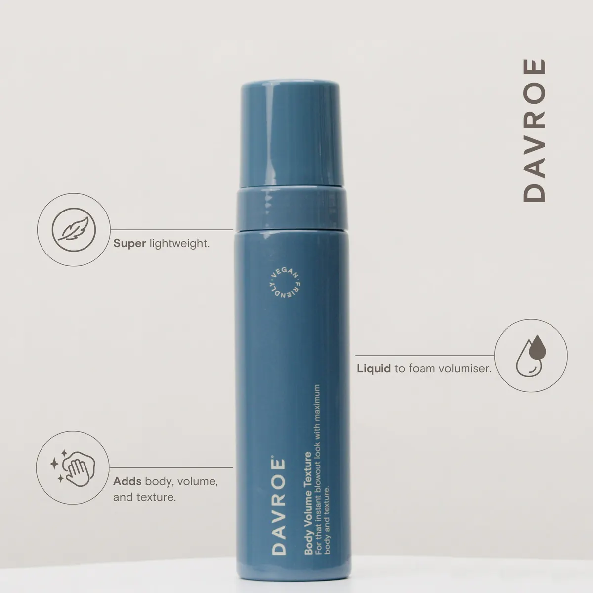 Davroe Body Volume Texture 200ml, view 3