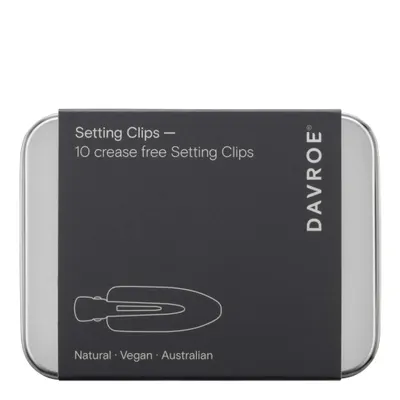 Davroe Crease Free Setting Clips 10pcs