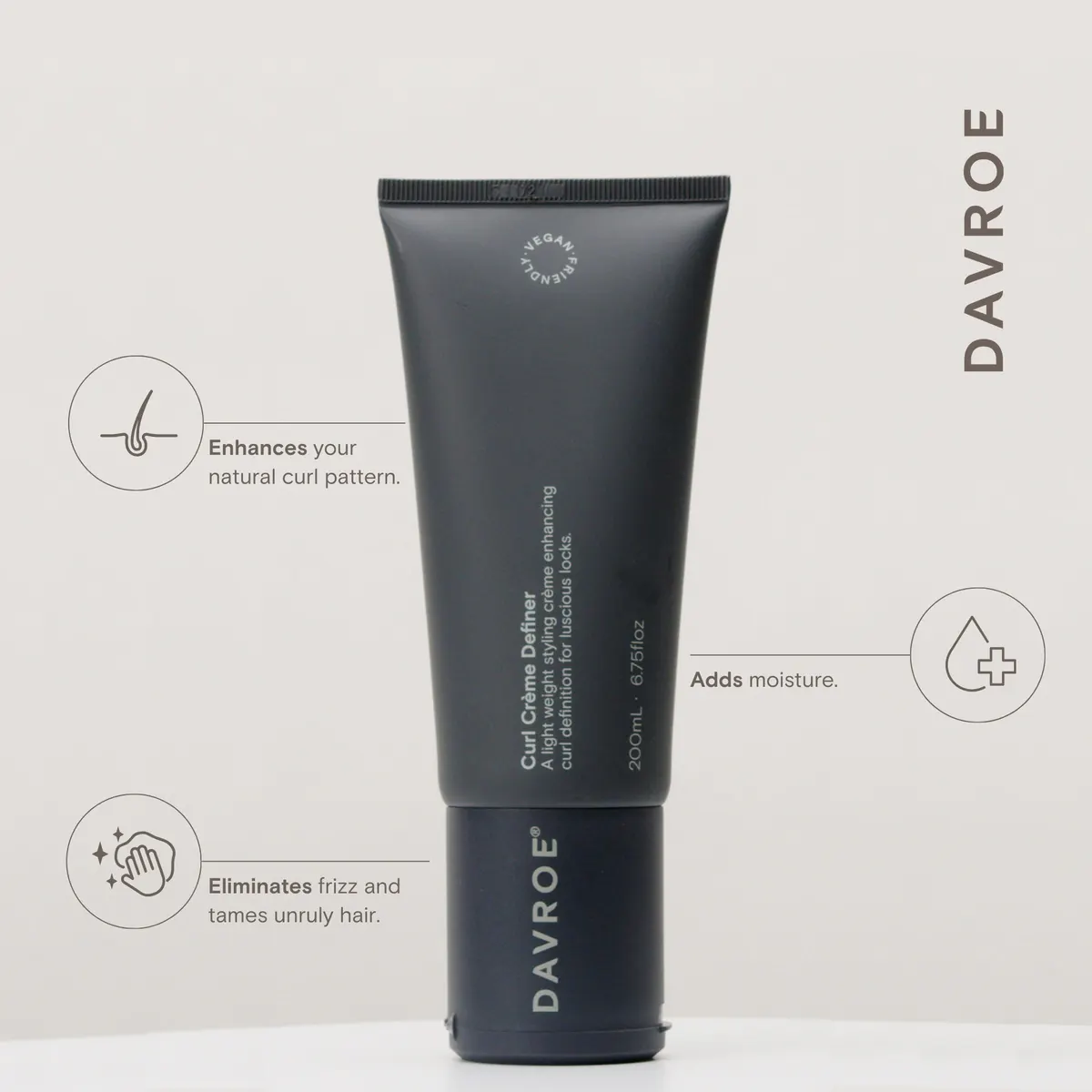 Davroe Curl Creme Definer 200ml, view 3
