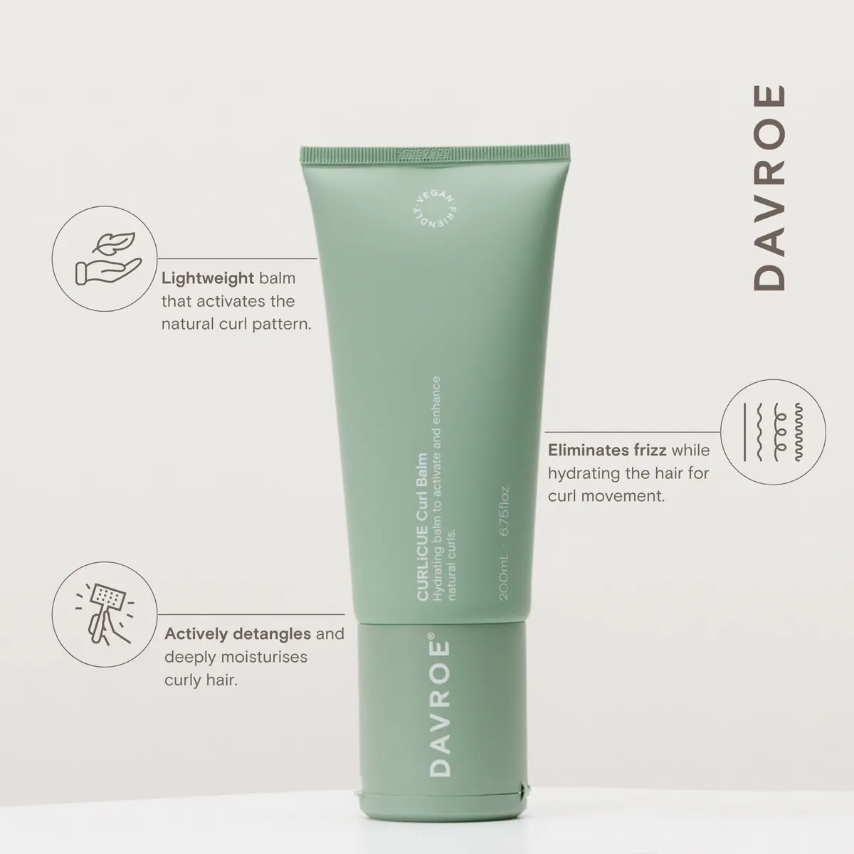 Davroe CURLiCUE Curl Balm 200ml, view 3