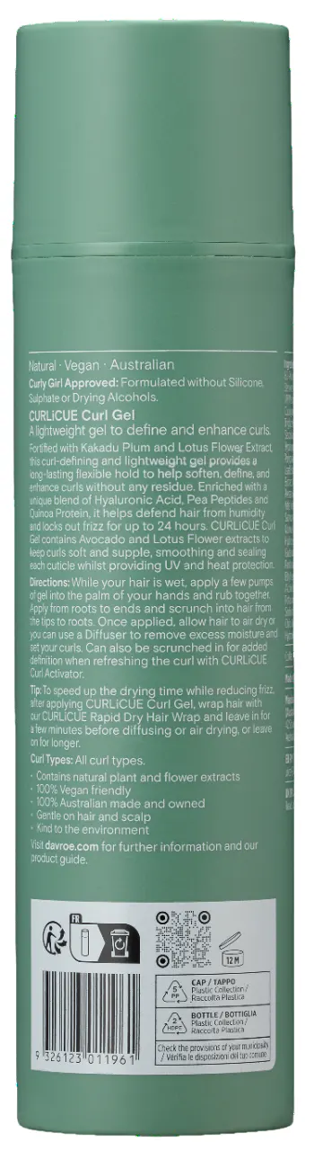 Davroe CURLiCUE Curl Gel 200ml, view 7