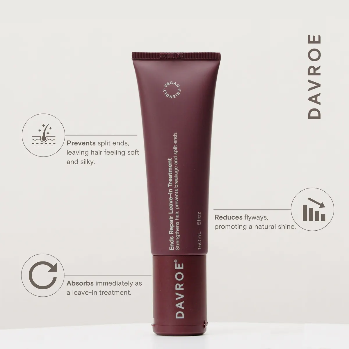 Davroe Ends Repair Leave-In Treatment 150ml, view 3