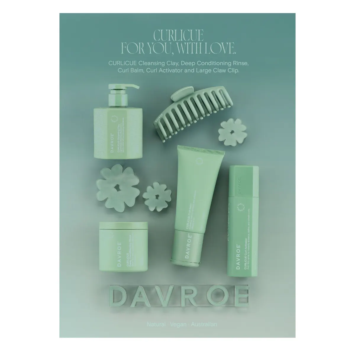 Davroe for you, with love. 
 CURLiCUE Pack