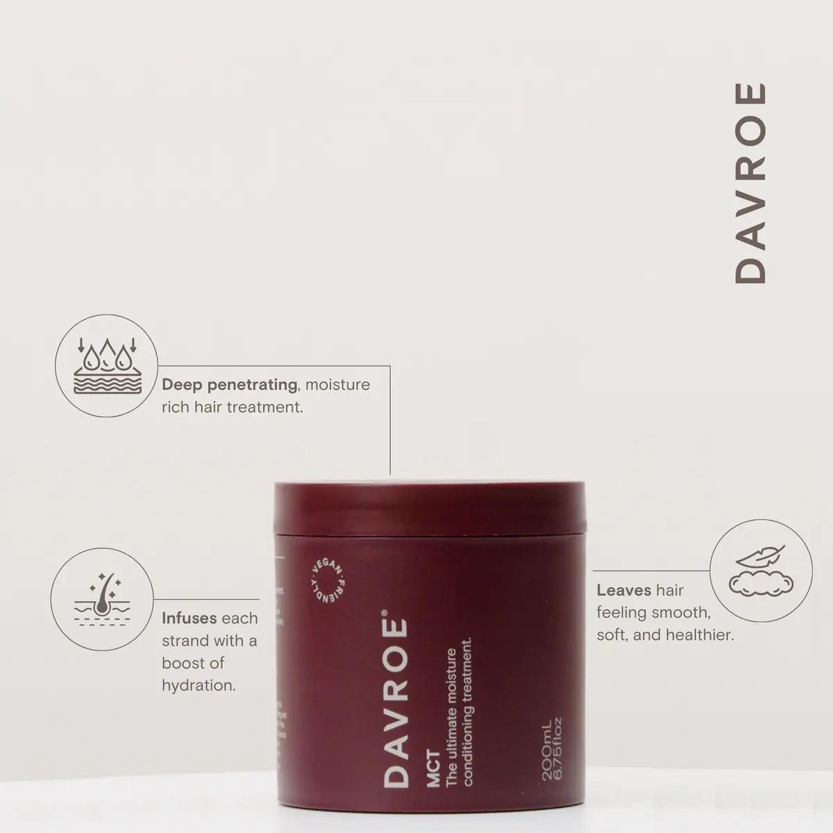 Davroe MCT - Moisture Conditioning Treatment 50ml, view 3