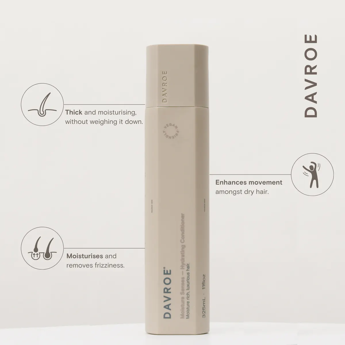Davroe Moisture Senses Conditioner 100ml, view 2