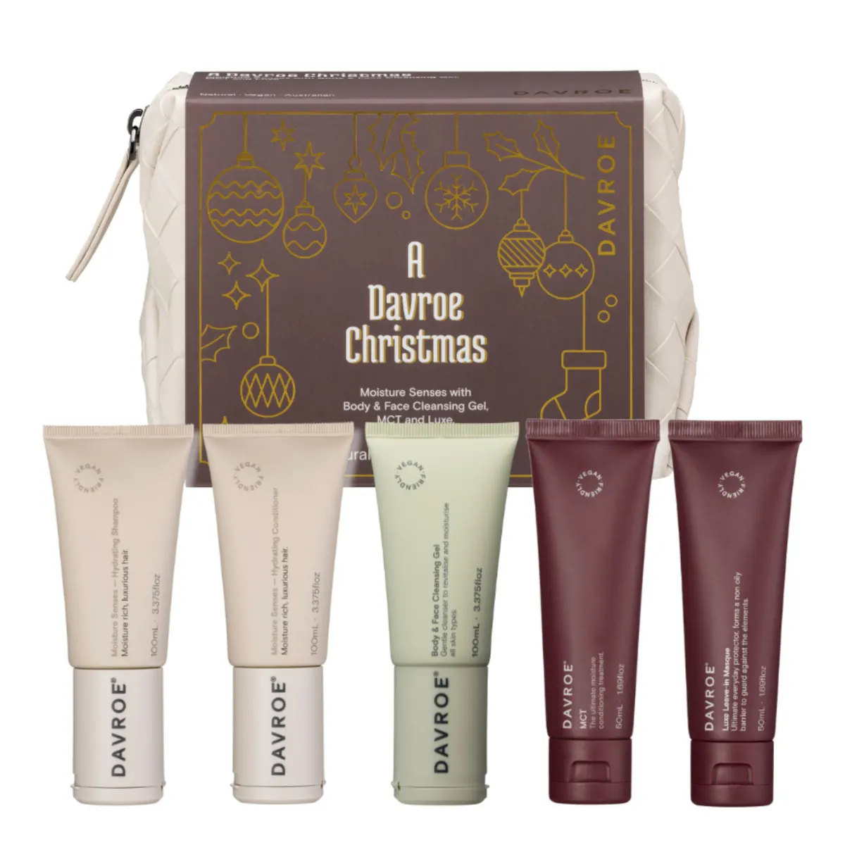 Davroe Moisture Senses Holiday Travel Pack