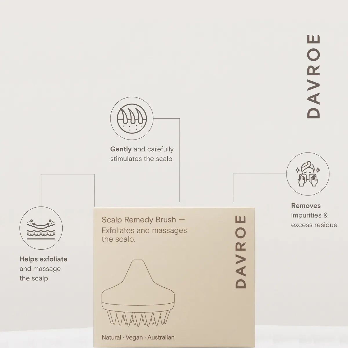 Davroe Scalp Remedy Brush, view 3