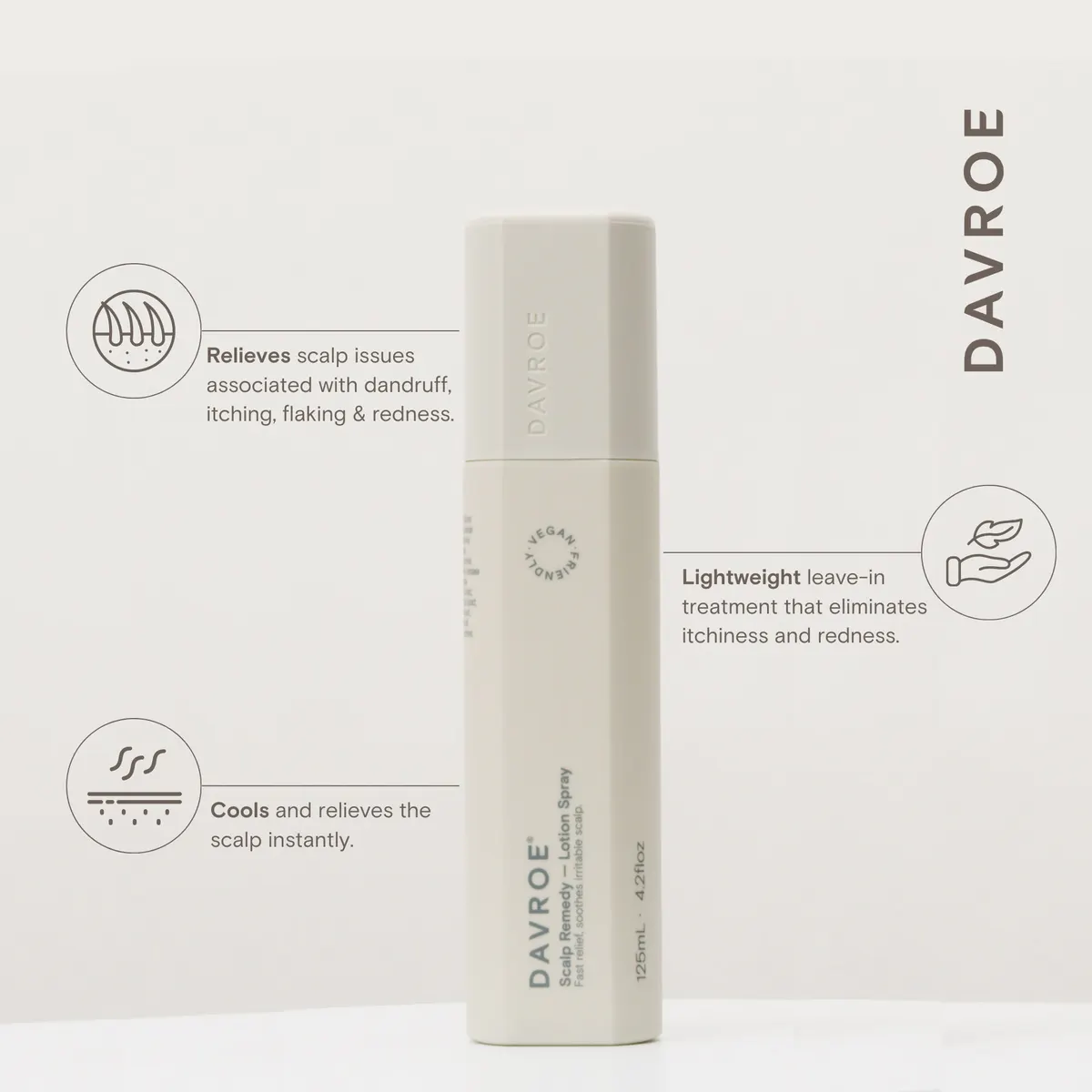 Davroe Scalp Remedy Lotion Spray 125ml, view 2