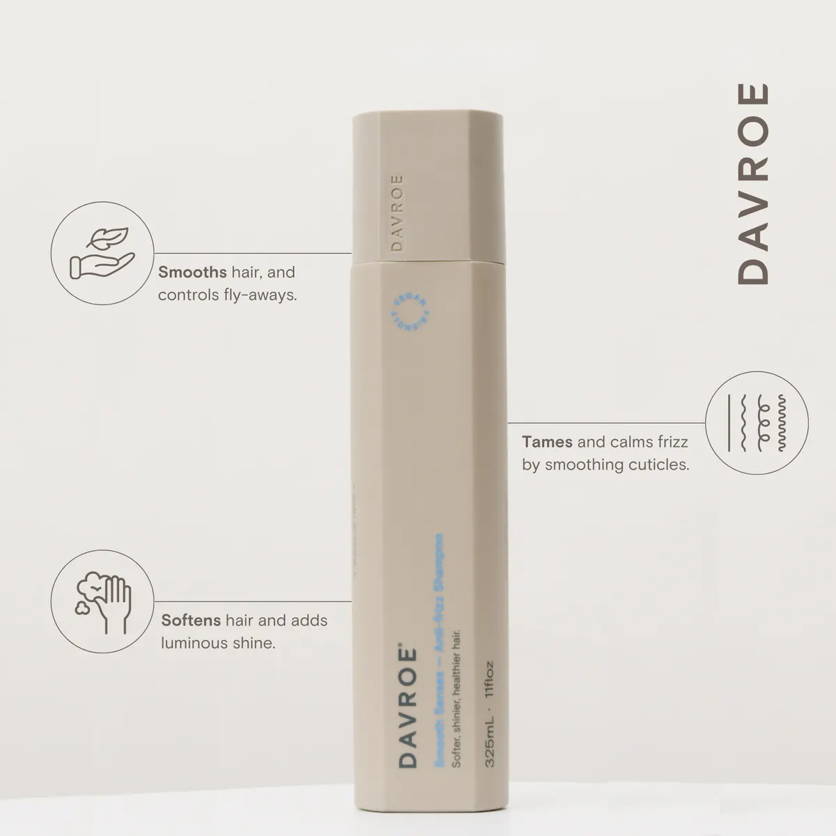 Davroe Smooth Senses Shampoo 100ml, view 3