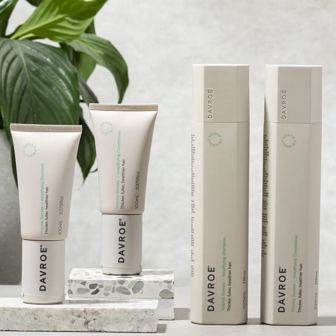Davroe Volume Senses Amplifying Shampoo and Conditioner Bundle, view 4
