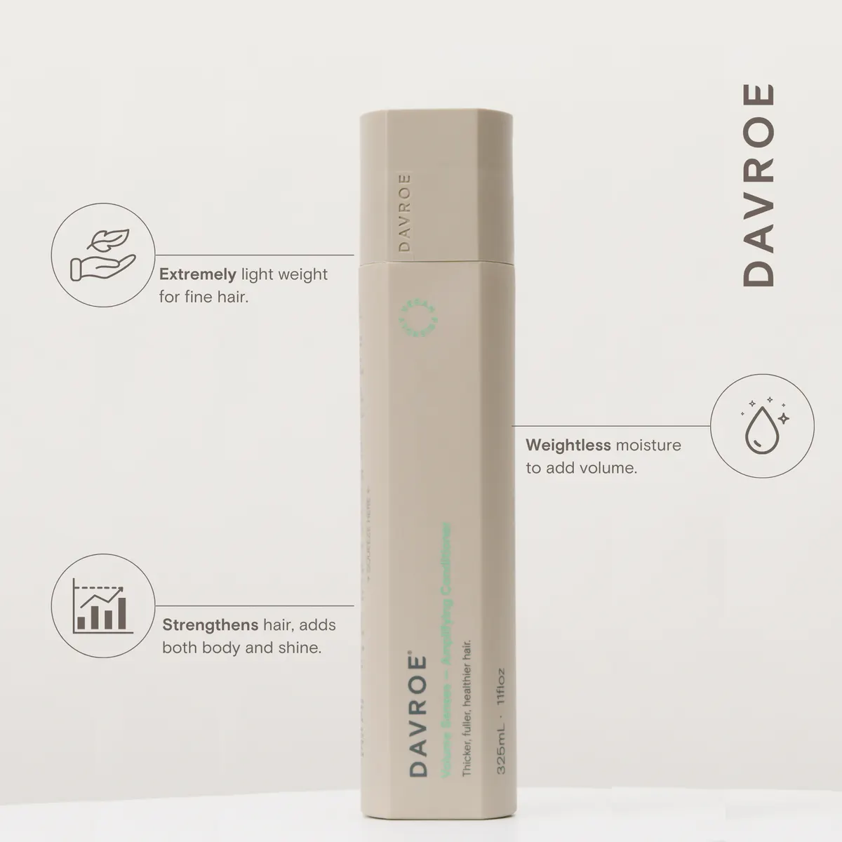 Davroe Volume Senses Amplifying Conditioner 100ml, view 3