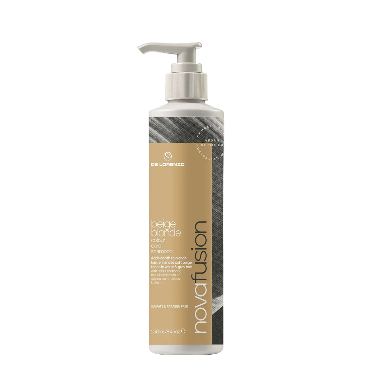 De Lorenzo Novafusion Colour Care Shampoo Beige Blonde 250ml