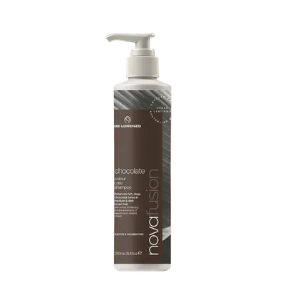 De Lorenzo Novafusion Colour Care Shampoo Chocolate 250ml