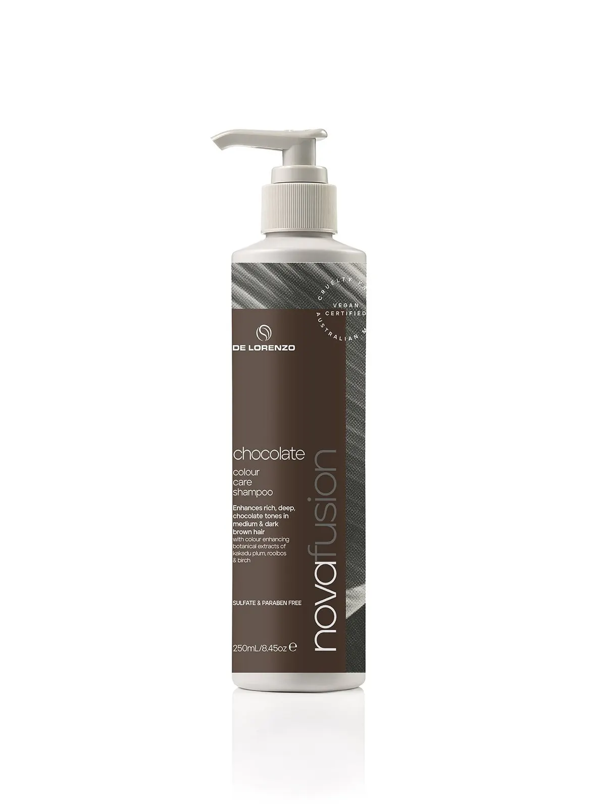 De Lorenzo Novafusion Colour Care Shampoo Chocolate 250ml, view 2