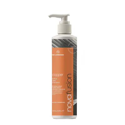 De Lorenzo Novafusion Colour Care Shampoo Copper 250ml