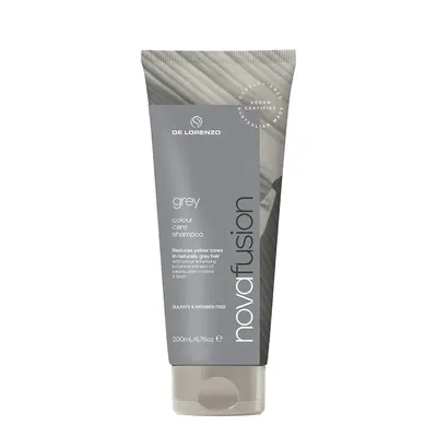 De Lorenzo Novafusion Colour Care Shampoo Grey 200ml