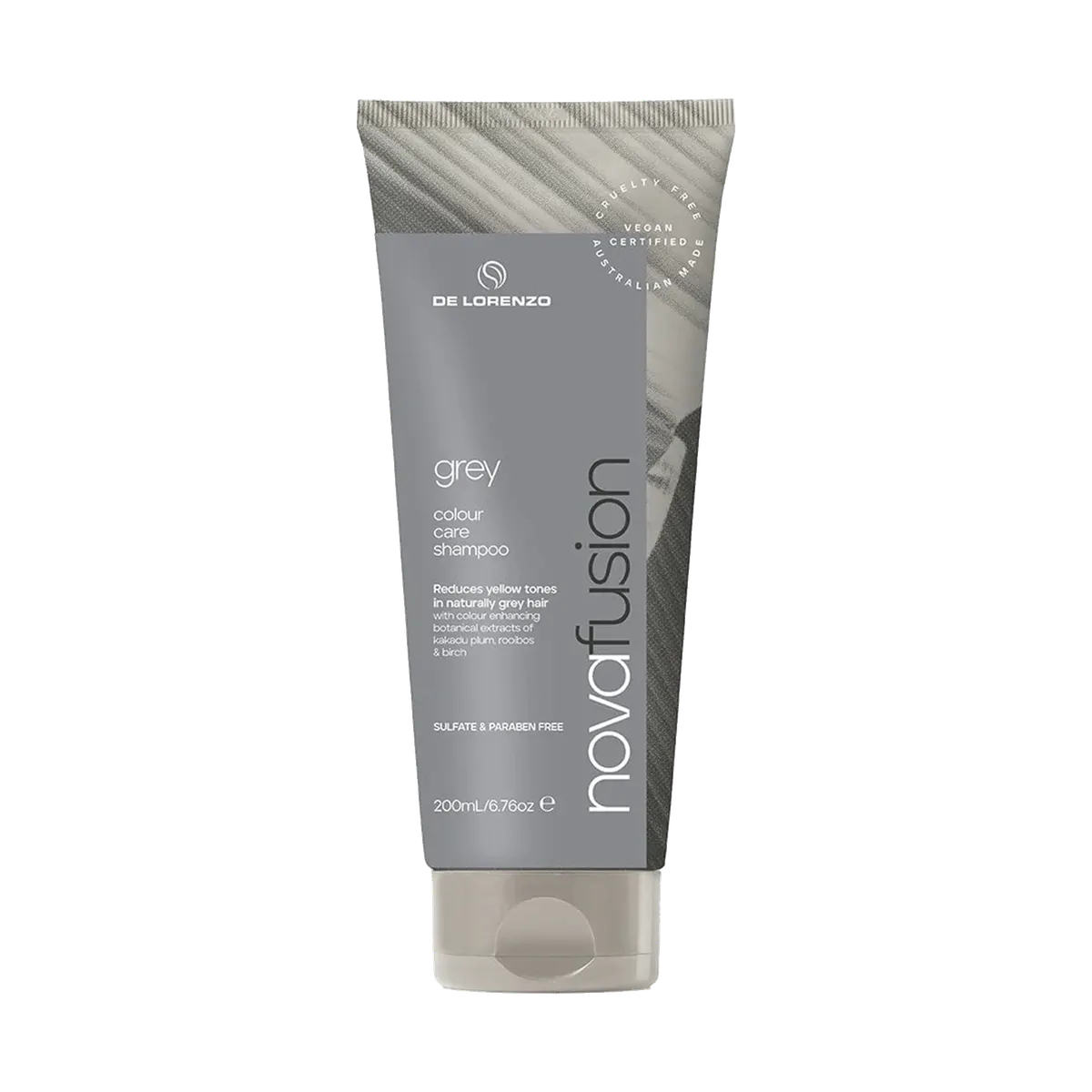 De Lorenzo Novafusion Colour Care Shampoo Grey 200ml, view 2