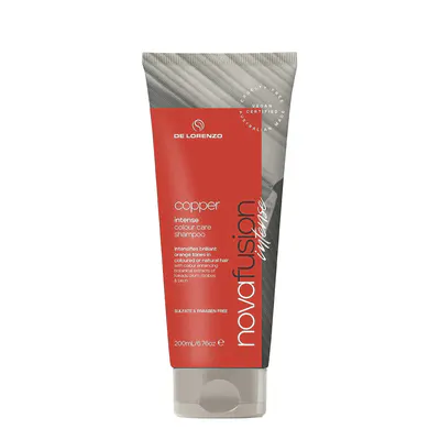 De Lorenzo Novafusion Colour Care Shampoo Intense Copper 200ml