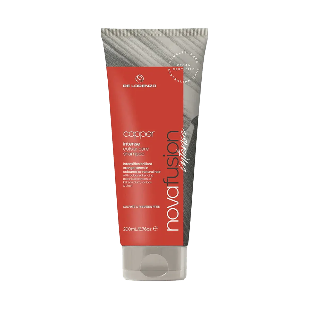 De Lorenzo Novafusion Colour Care Shampoo Intense Copper 200ml, view 2